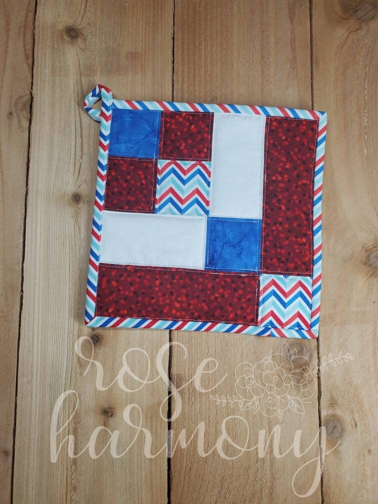 Patriotic Pot Holder / Hot Pads