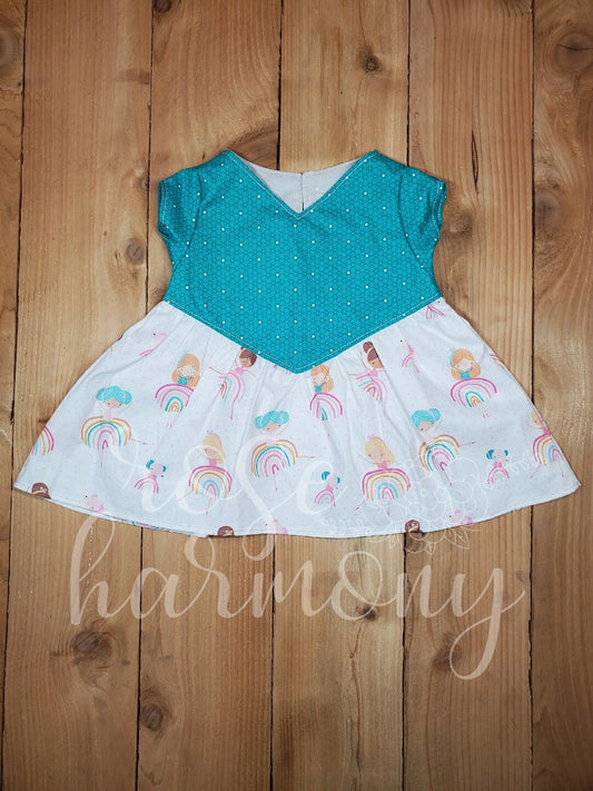 Rainbows ,Dancers Girl Outfit, Toddler Girl Spring Outfit, Girly