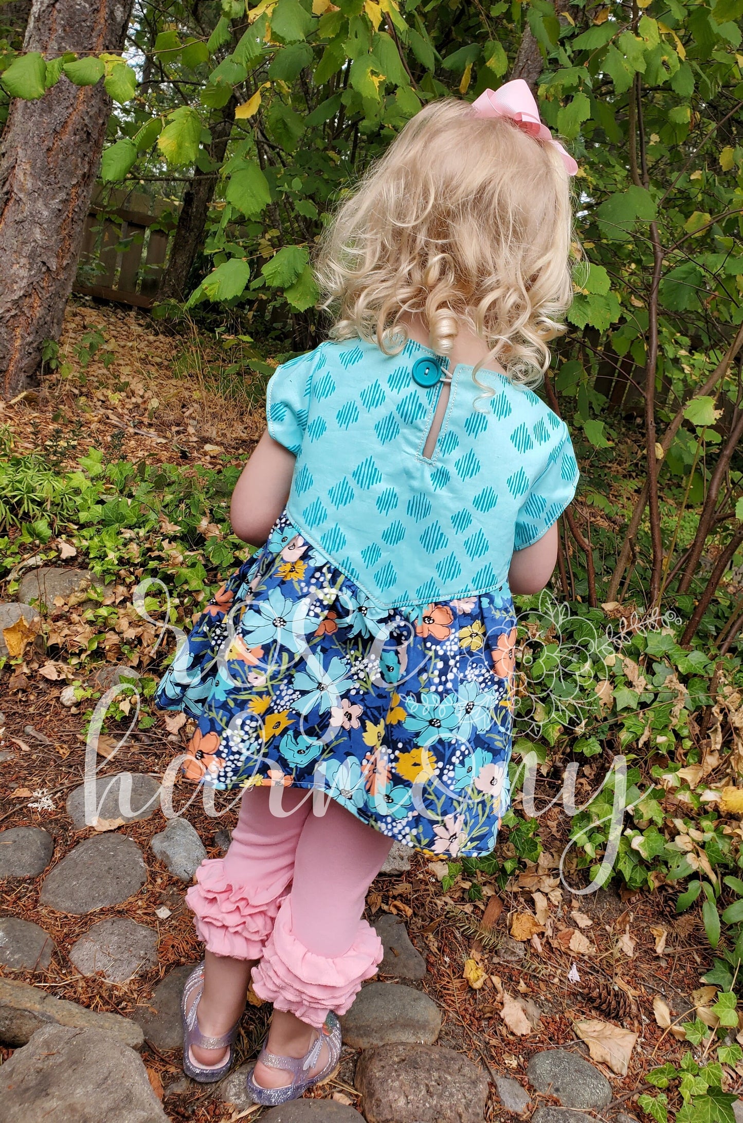 Floral Outfit, Toddler Girl Spring Outfit,