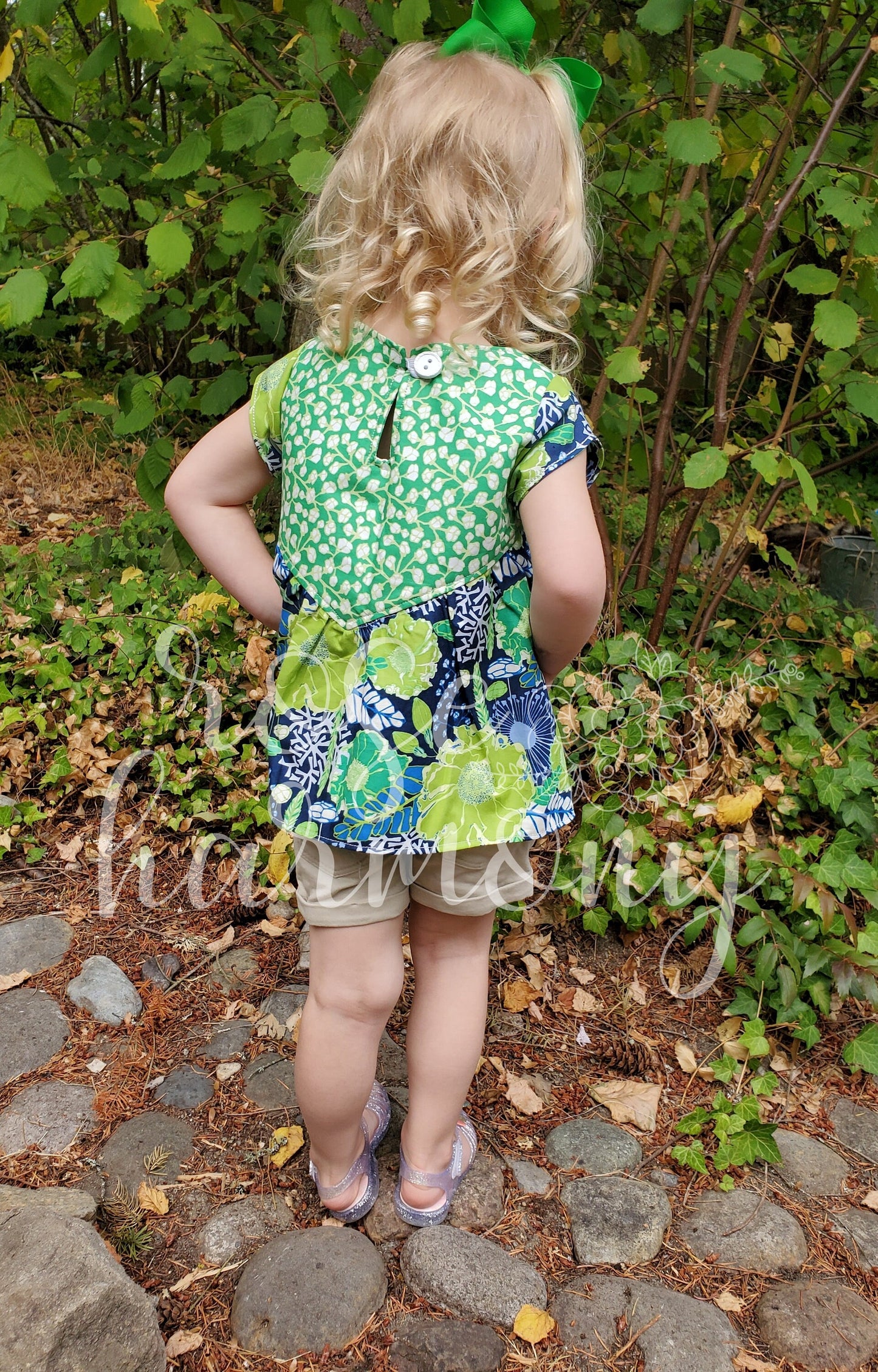 Spring Outfit, Toddler Girl Floral Outfit,