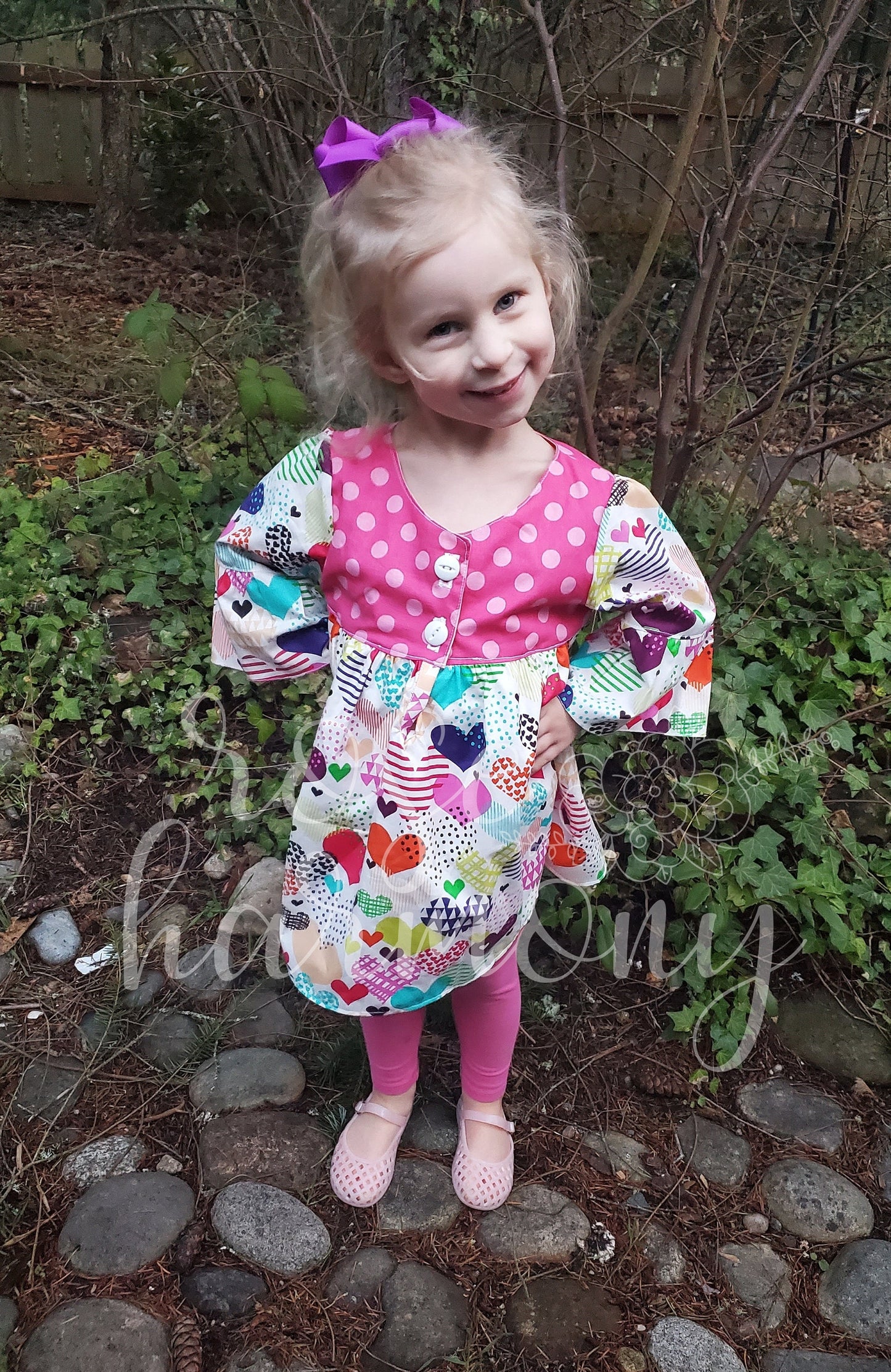 Girl Valentines Top/ Toddler 12month - 10 years