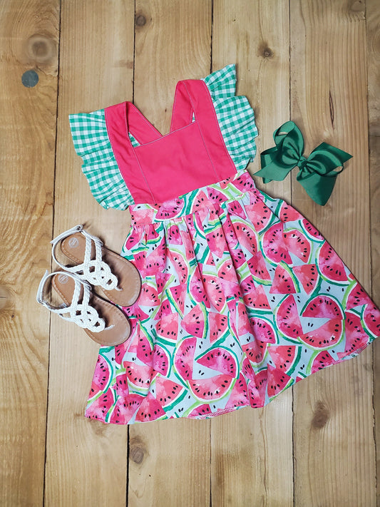 Watermelon Summer Children Dress